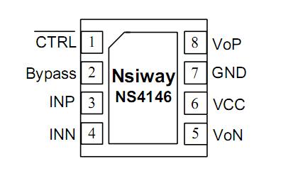 NS4146 pin configuration
