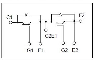 2MBI150U4B-120-50 equivalent circuit diagram