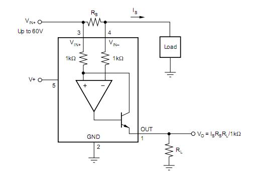 INA169NA/3k circuit diagram