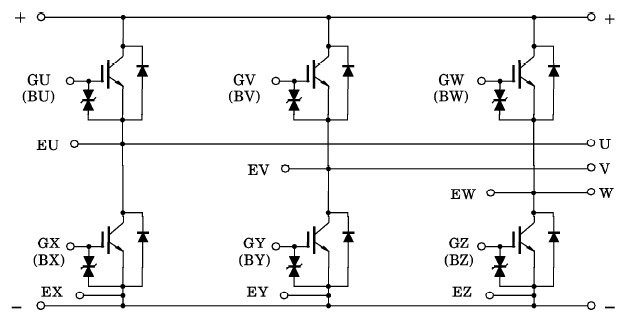50Q6P43 equivalent circuit