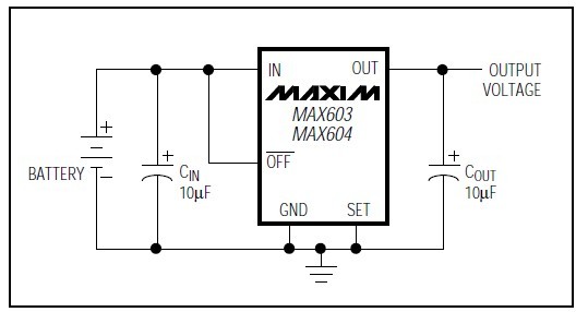 MAX604ESA+T Typical Operating Circuit