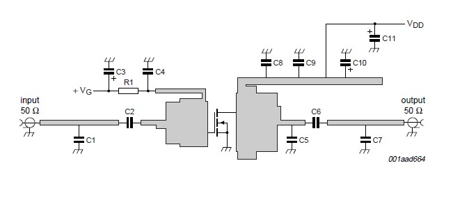 BLF4G20LS-110B test circuit