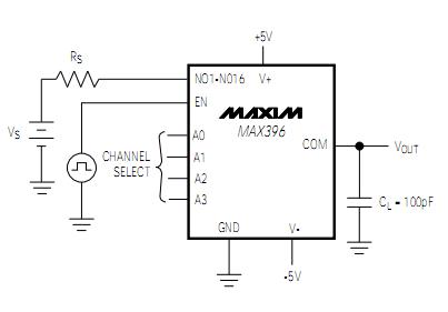 MAX396CAI circuit diagram