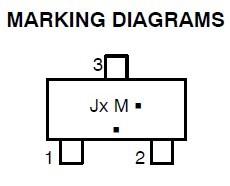 BAS19LT1G MARKING DIAGRAMS