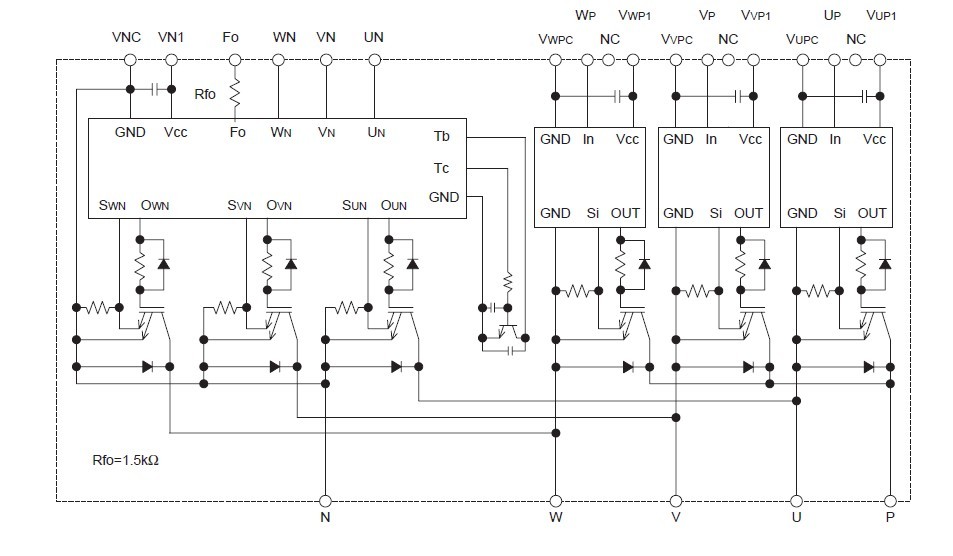 PM20CEE060-5 block diagram