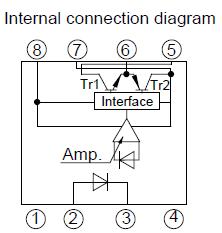 PC923 internal connection diagram