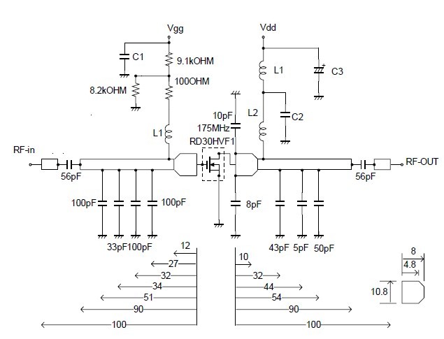 RD30HVF1 TEST CIRCUIT