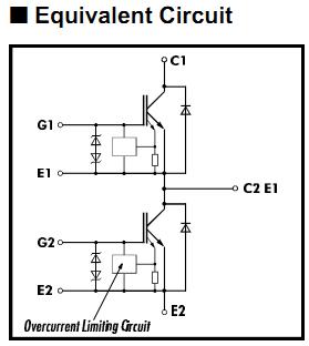 2MBI200NB-120 equivalent circuit