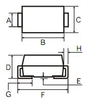 SM4007A-L package dimensions