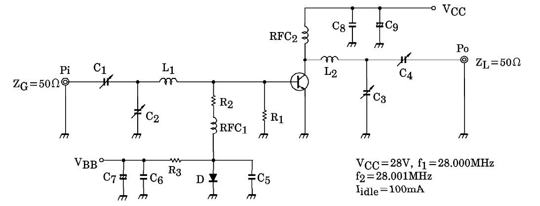 2SC2510 test circuit
