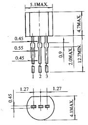 2SC3200-BL package dimensions