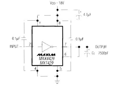 MAX4420ESA+T diagram