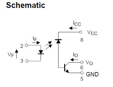TLP550 circuit diagram