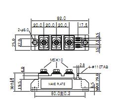 PD110FG160 package dimensions