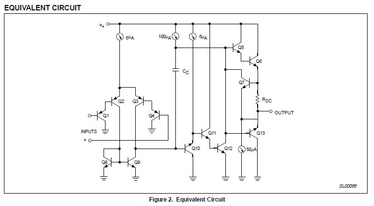 LM324N equivalent circuit