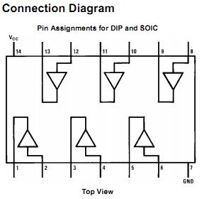 MM74C906M connection diagram