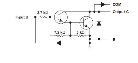 ULN2803AG4 circuit diagram