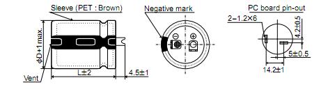 EKMM401VSN101MN35S package dimensions