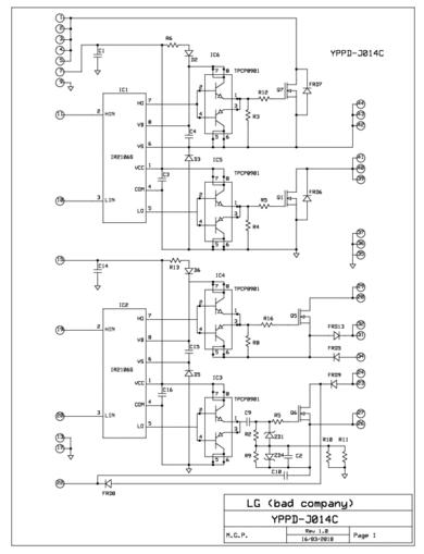 YPPD-J014C circuit diagram