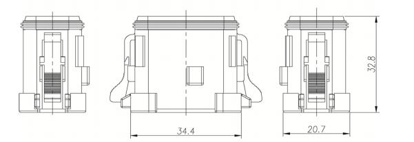 AT06-12SA-EC01 package dimensions