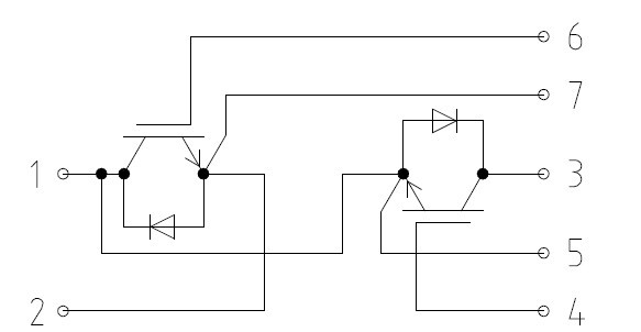 FF200R12KT3 circuit diagram
