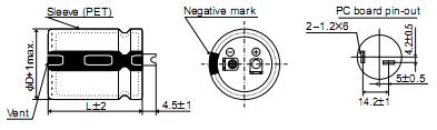 EKMM201VSN181MN25S package dimensions