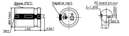 EKMM181VSN122MA30S package dimensions