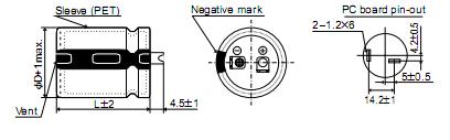 EKMM161VSN331MP25S package dimensions