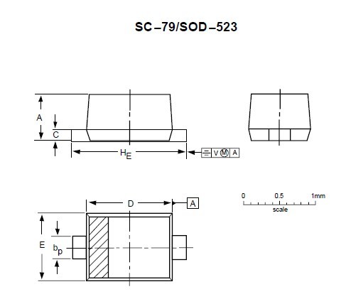 L1SS400T1G package dimension