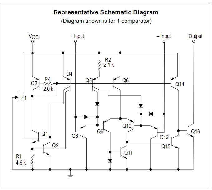 LM393N schematic diagram