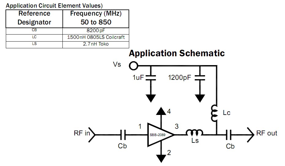 SBB-2089Z application circuit