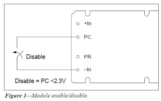 V300A5T400AL Module enable/disable