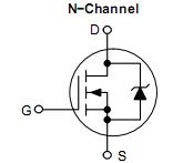 NTB60N06G internal diagram