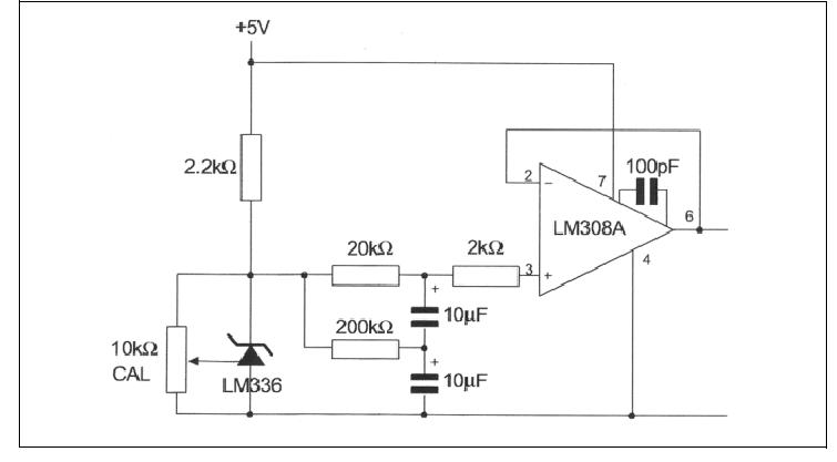 LM336 2.5V circuit diagram