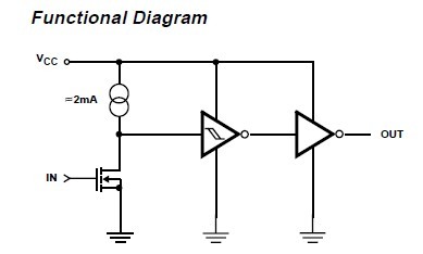 ICL7667MJA/883 Functional Diagram