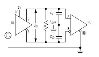 MAX485ESA+ circuit diagram