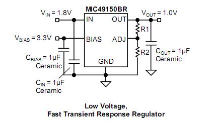 MIC49150YMM circuit diagram