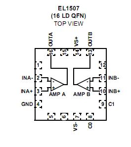 EL1507CL pin configuration