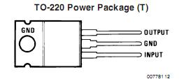 LM340T5 pin configuration