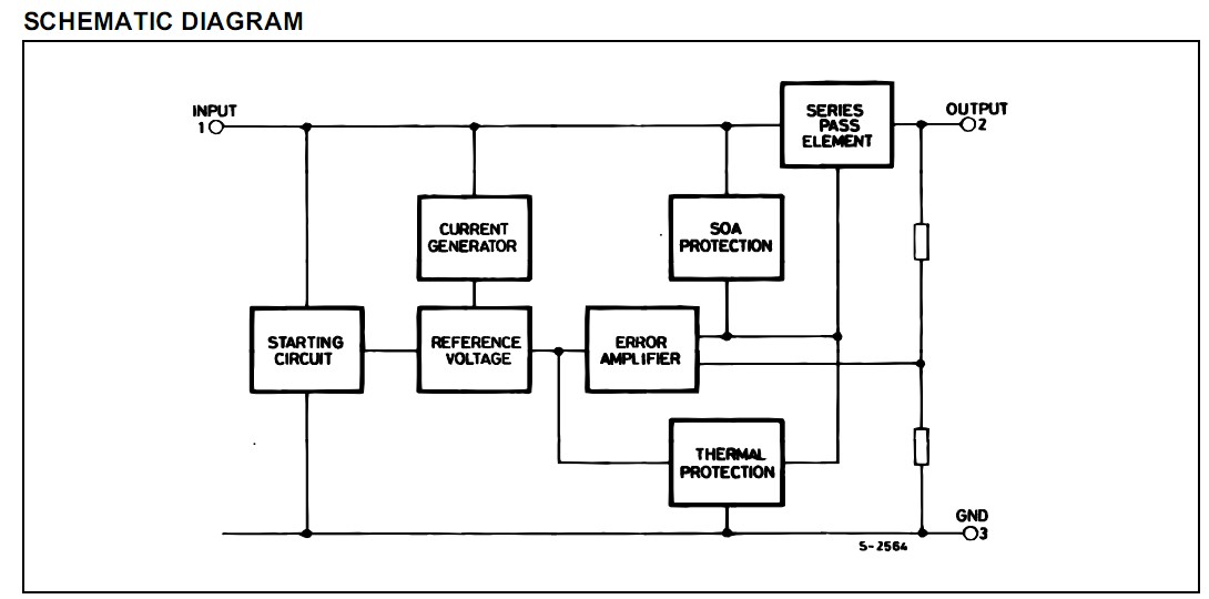L78M06CV schematic diagram