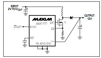 MAX1771CSA-T circuit diagram