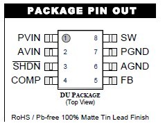 LX1910CLQ PACKAGE PIN OUT