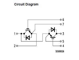 BSM75GB170DN2 circuit diagram