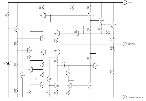 KIA7812A EQUIVALENT CIRCUIT