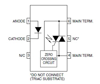 MOC3083M diagram