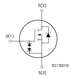 STP14NK60ZFP diagram