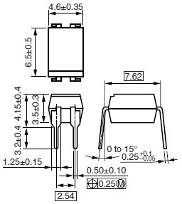 PS2501-1-A-JT dimensions