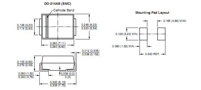 ES3D-E3 package dimensions