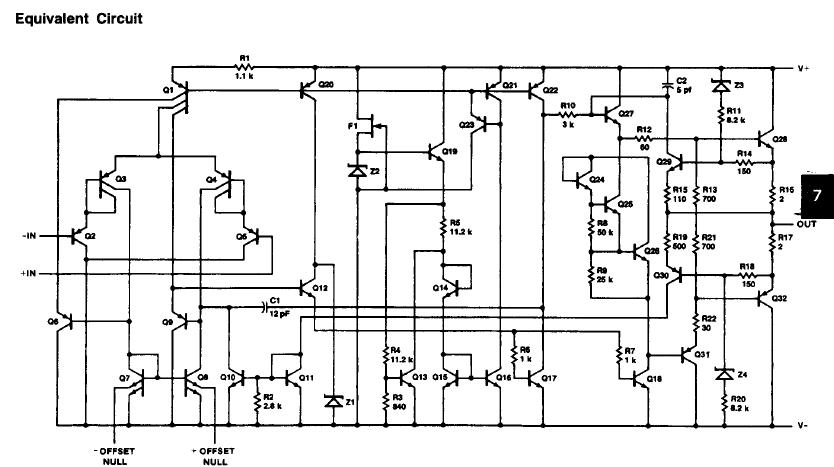 UA759U1C equivalent circuit
