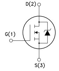 STP11NM80 diagram
